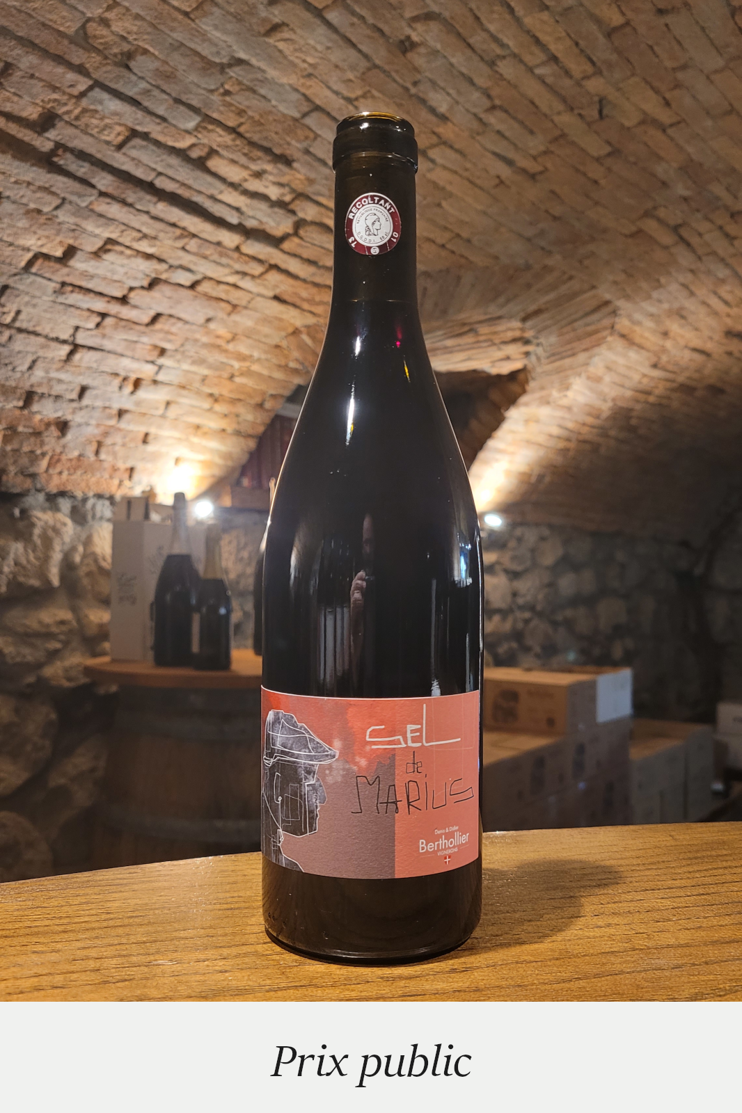 Gamay et Pinot noir "Sel de Marius" - Vin de Savoie - Bio biodynamie